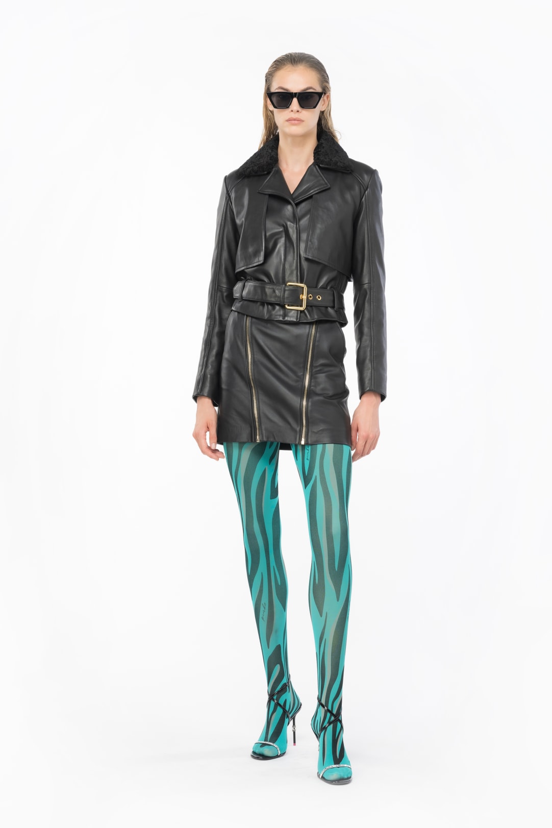 Pinko biker jacket clearance