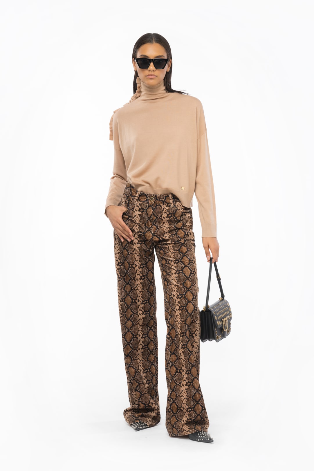Pantalones de serpiente zara hot sale