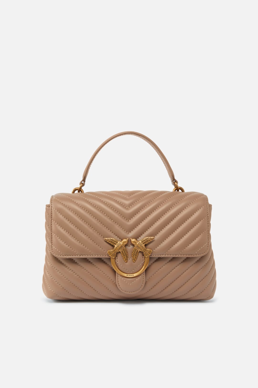 Classic Lady Love Bag Puff Chevron PINKO → Shop Online