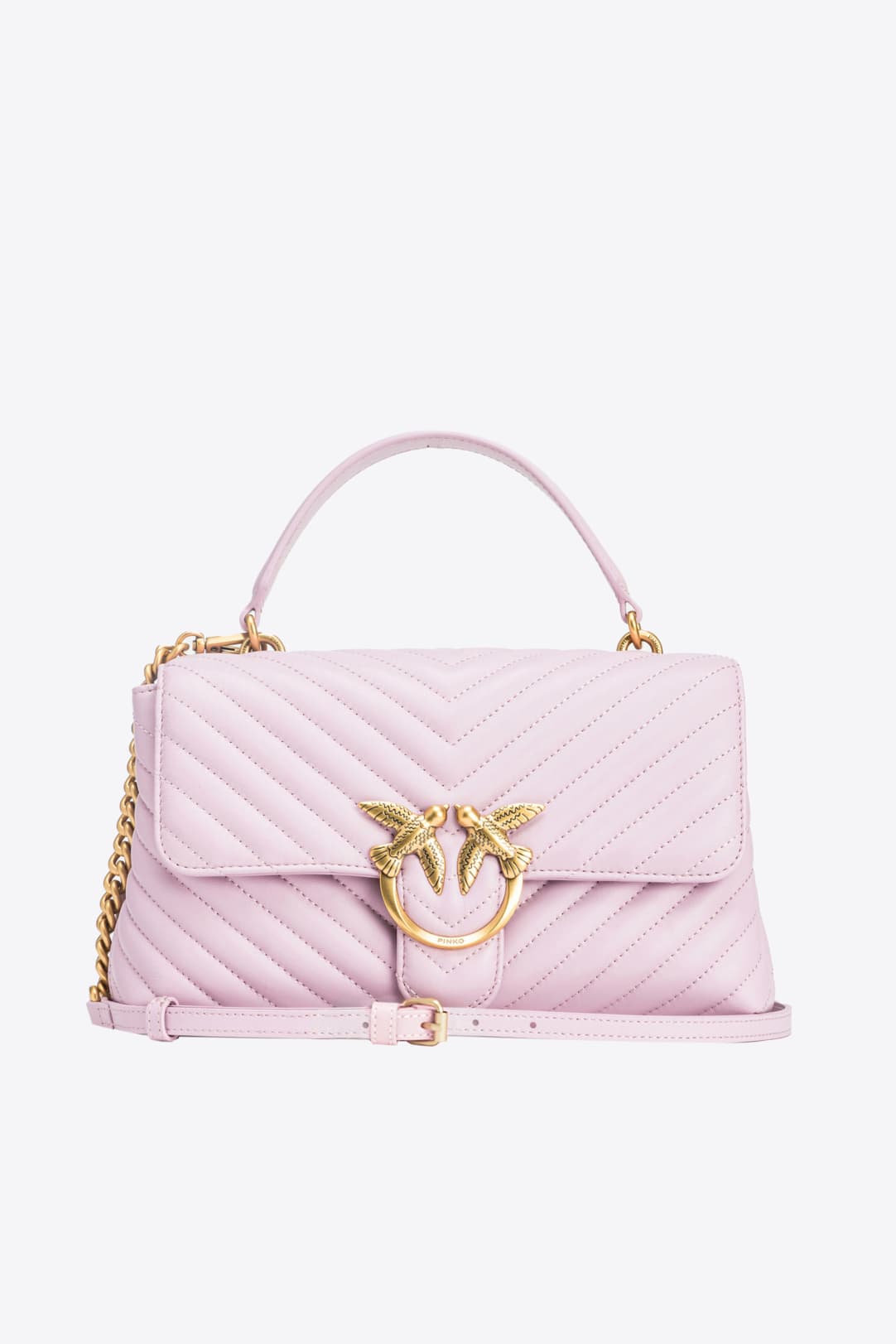 Classic Lady Love Bag Puff Chevron PINKO Shop Online