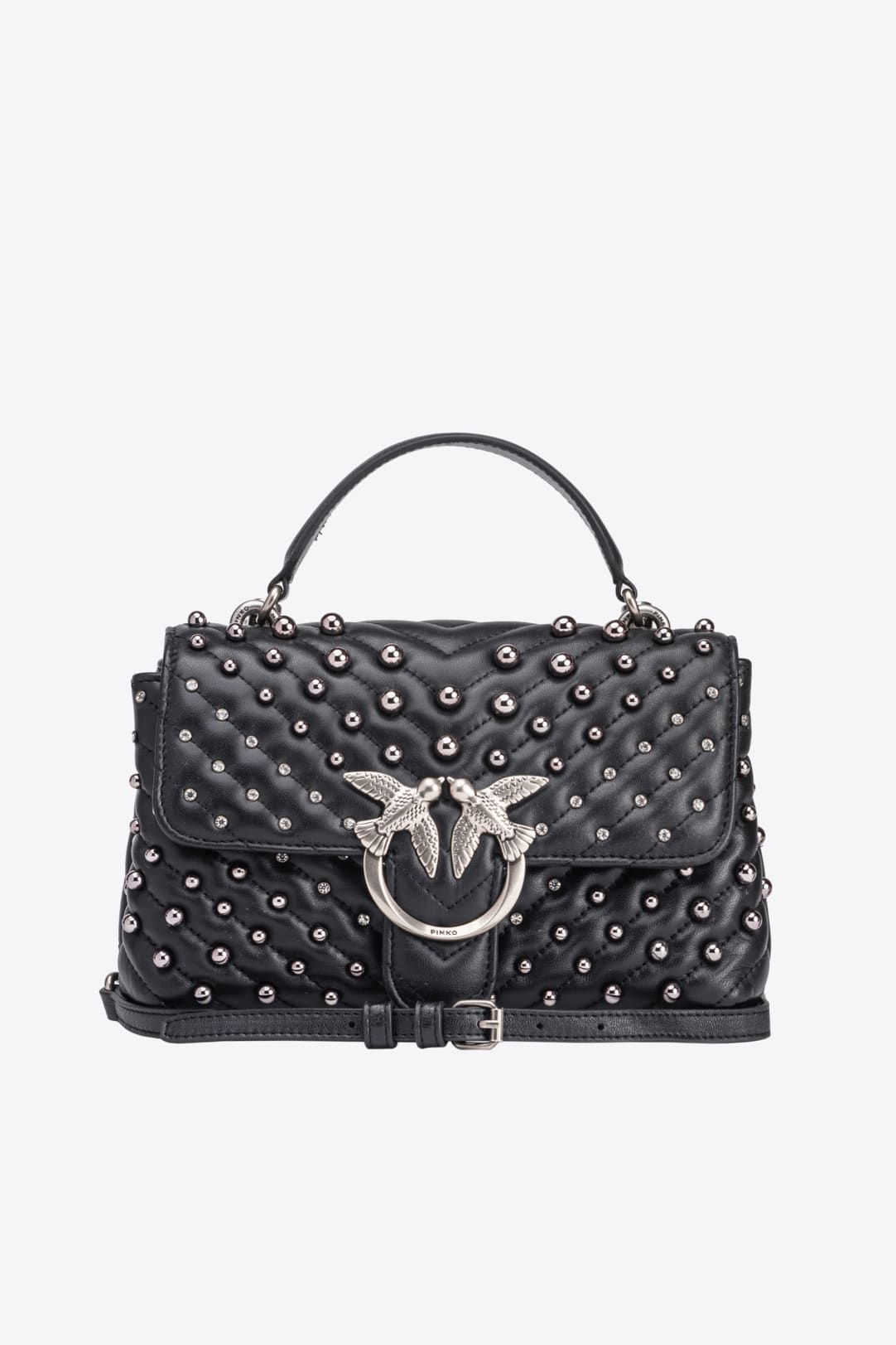 Pinko nappa leather love bag clearance