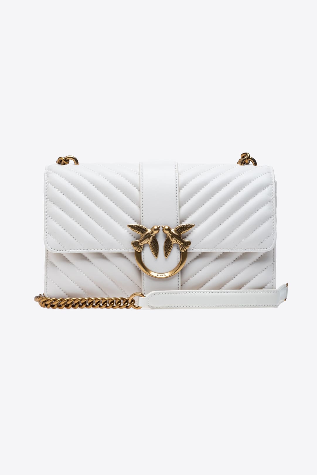 Pinko love bag white new arrivals