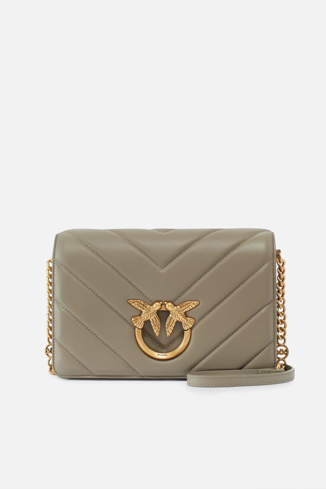Classic Love Bag Click Big Chevron Pinko Acquista Online