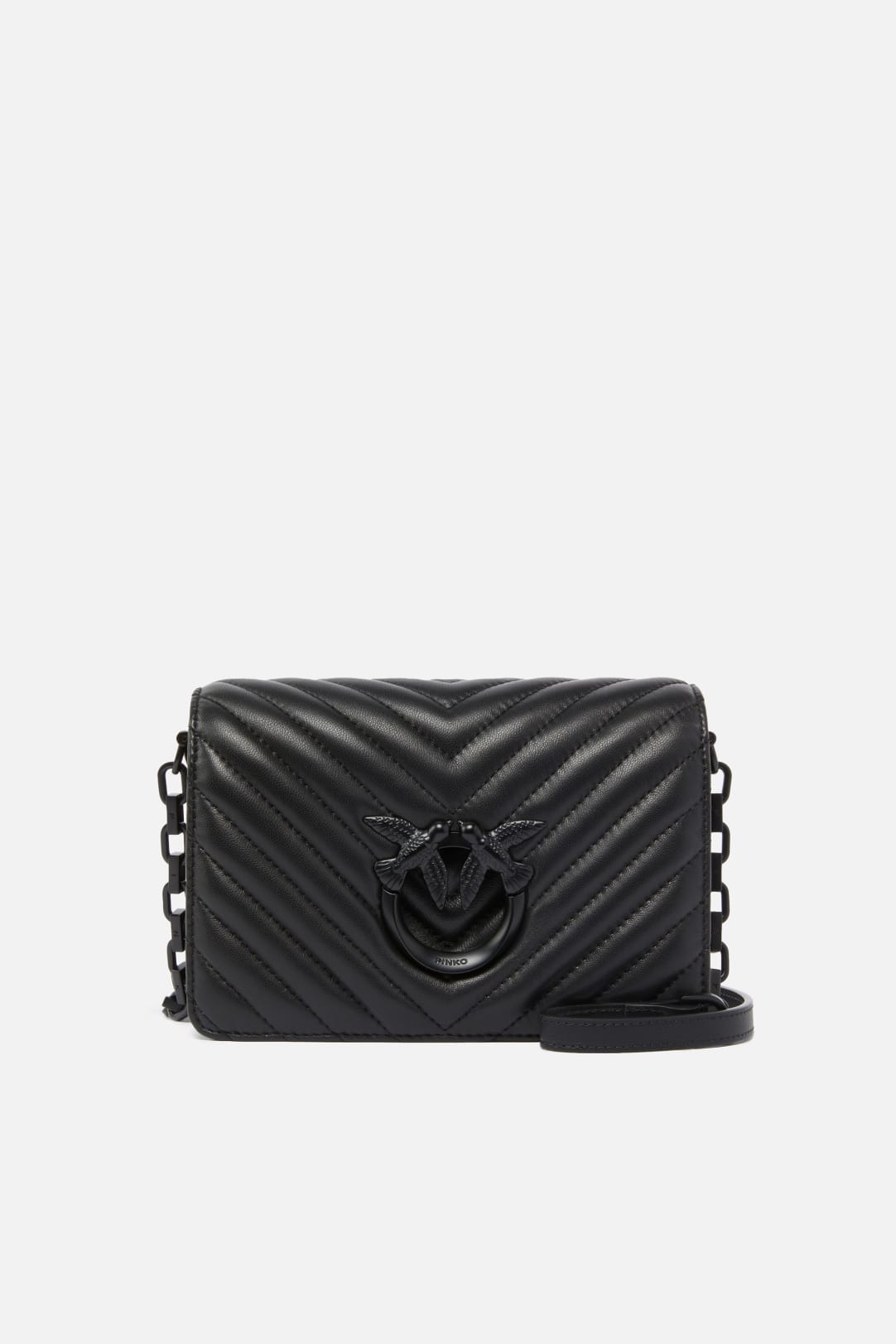 Pinko mini love chevron clearance