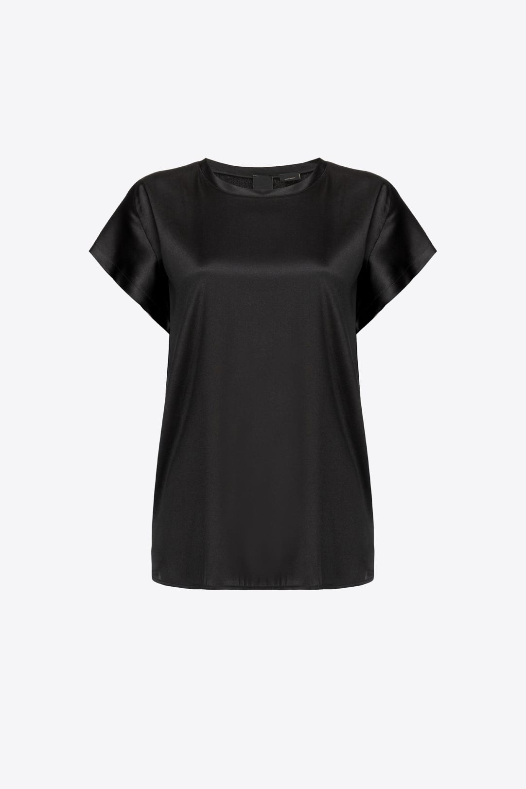 Stretch satin top shop