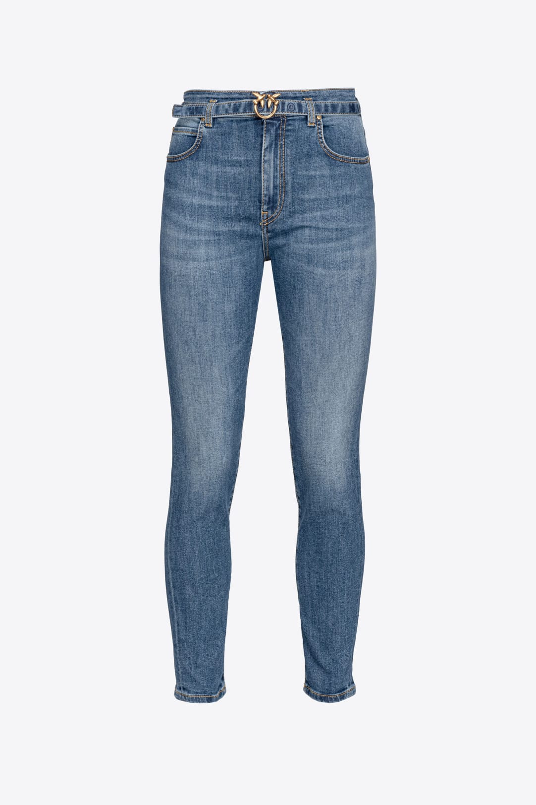 Jeans bottone storto sale