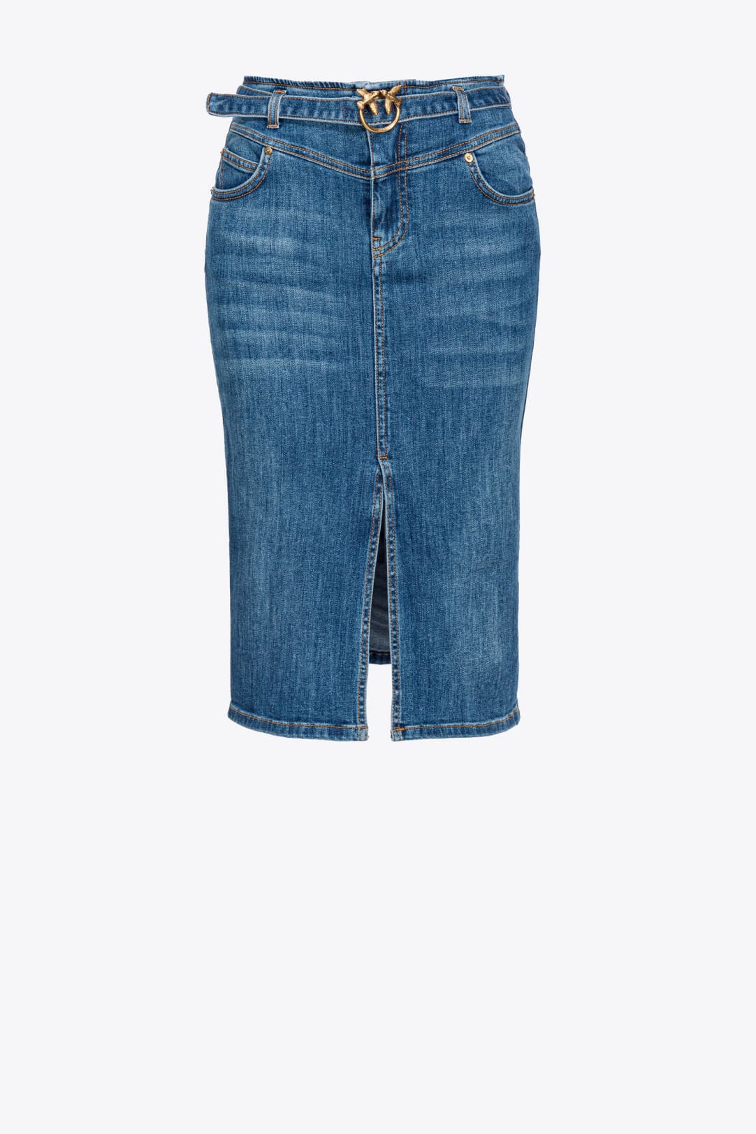 Gonna jeans pinko hot sale