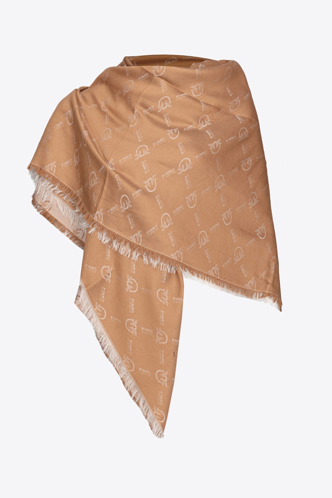 Large Monogram scarf PINKO → Shop Online