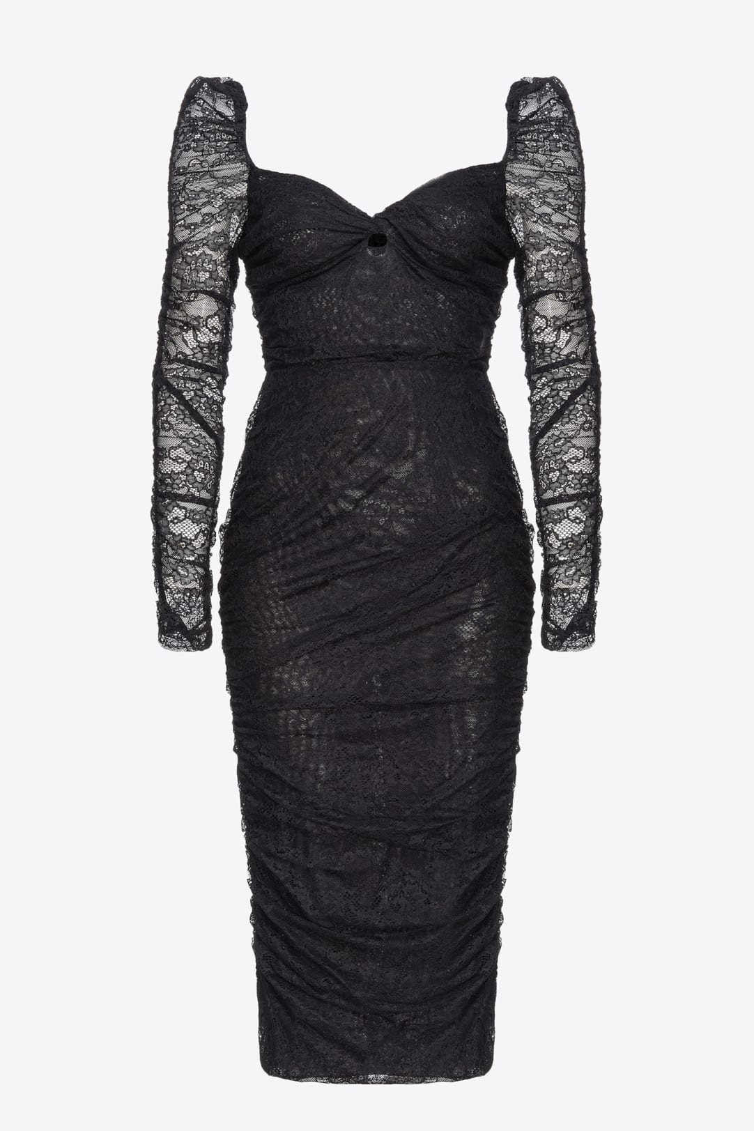 Calf-length lace dress PINKO → Shop Online