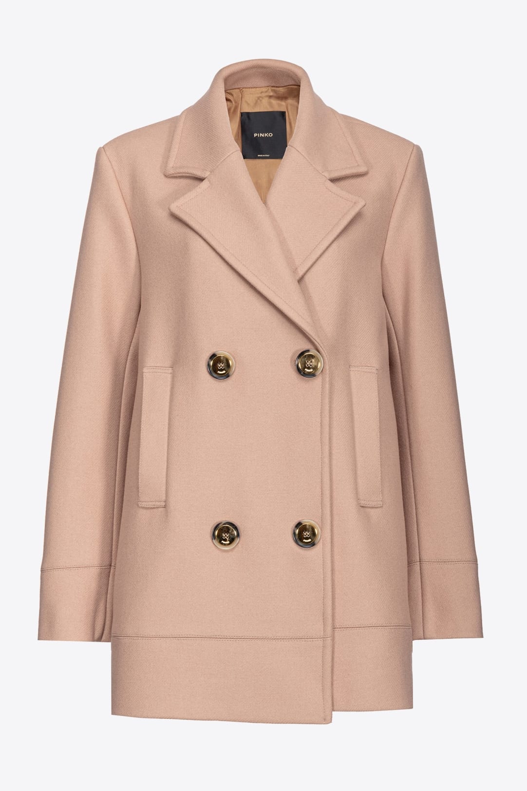 Cloth pea coat PINKO Shop Online