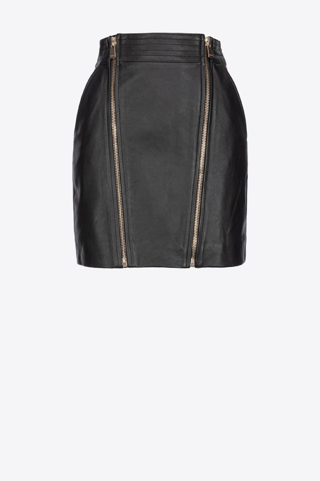 Mini skirt top and top zipper