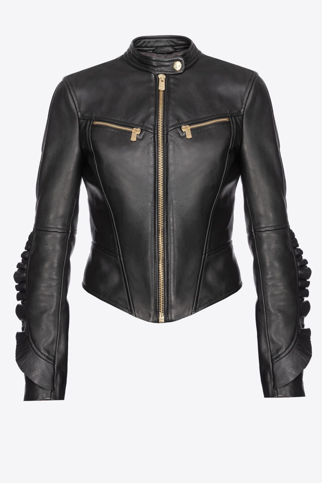 Pinko new arrivals leather jacket