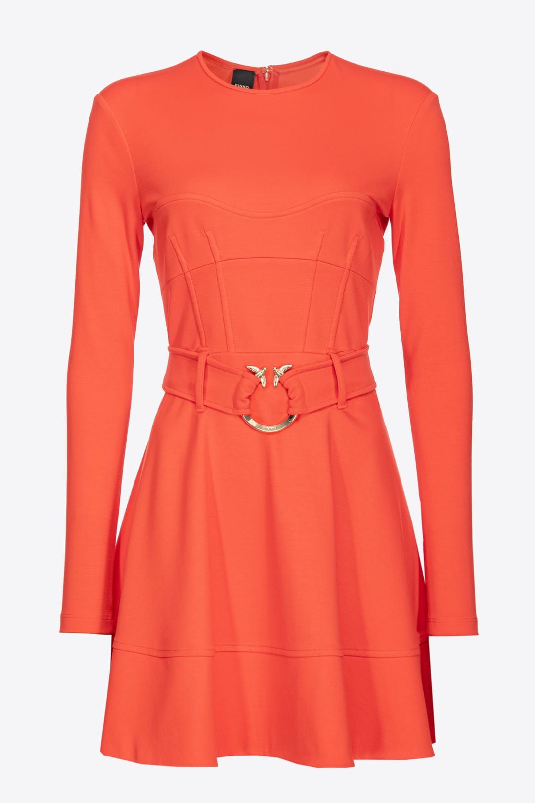 Mini dress with piercing belt PINKO Shop Online