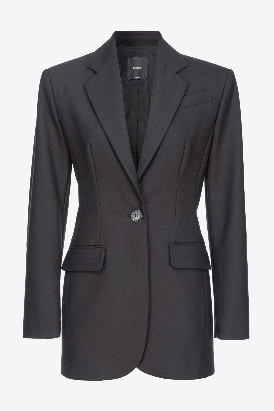 Small black blazer top