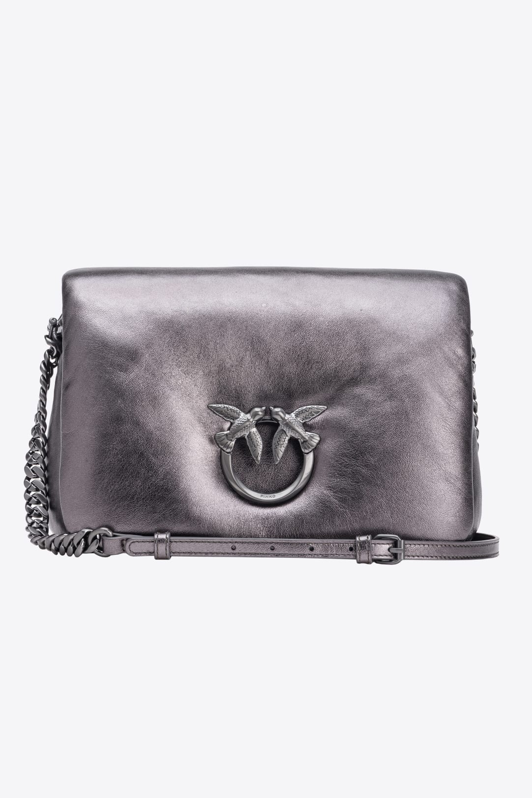 Pinko top silver bag
