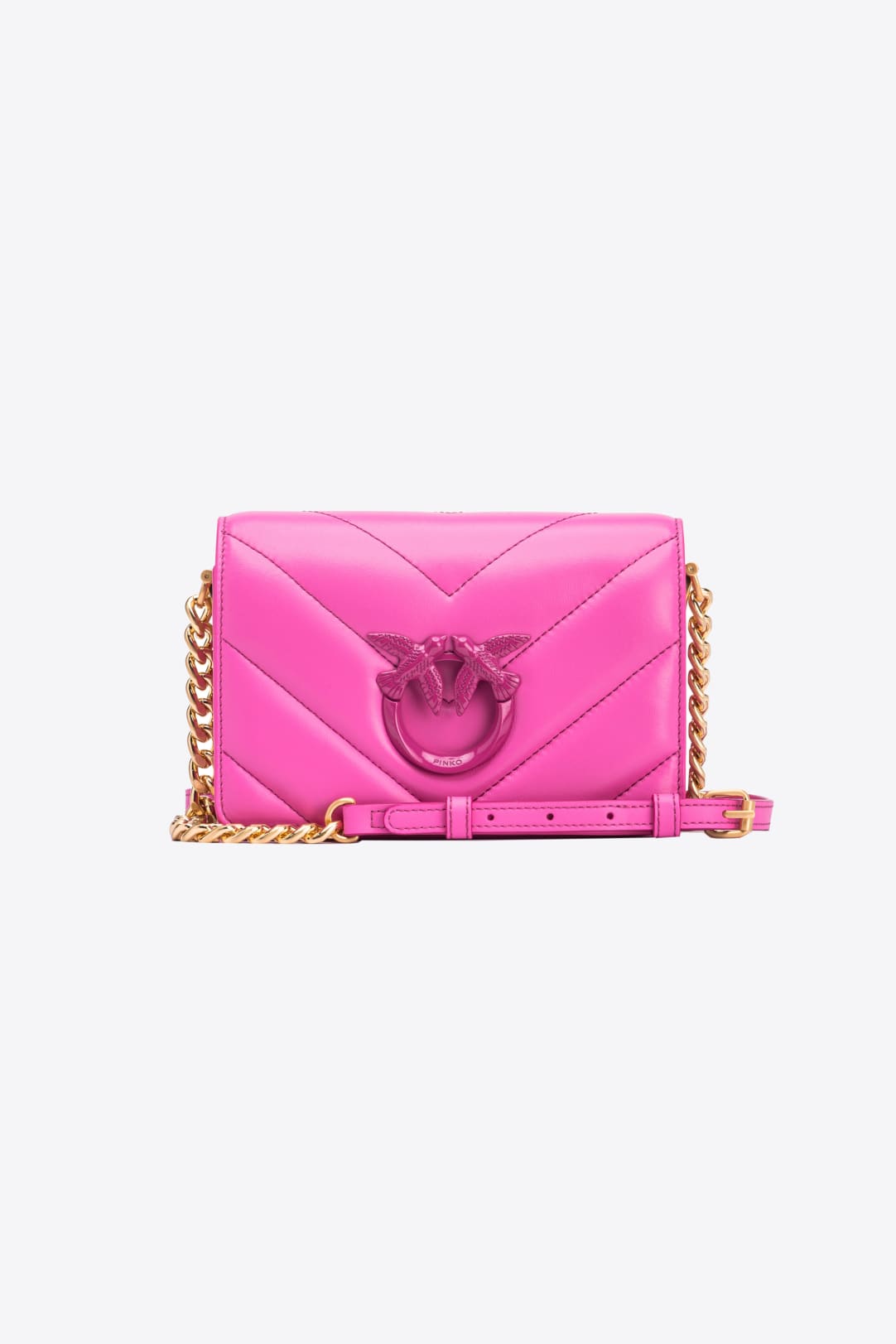 Pinko love bag fucsia top