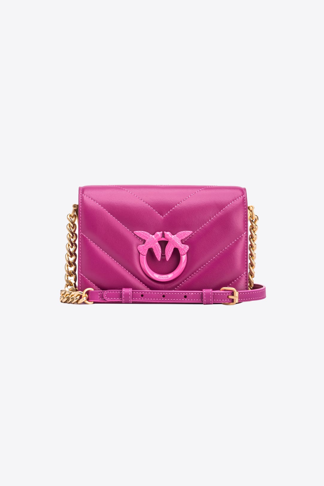Pinko love 2025 bag pink