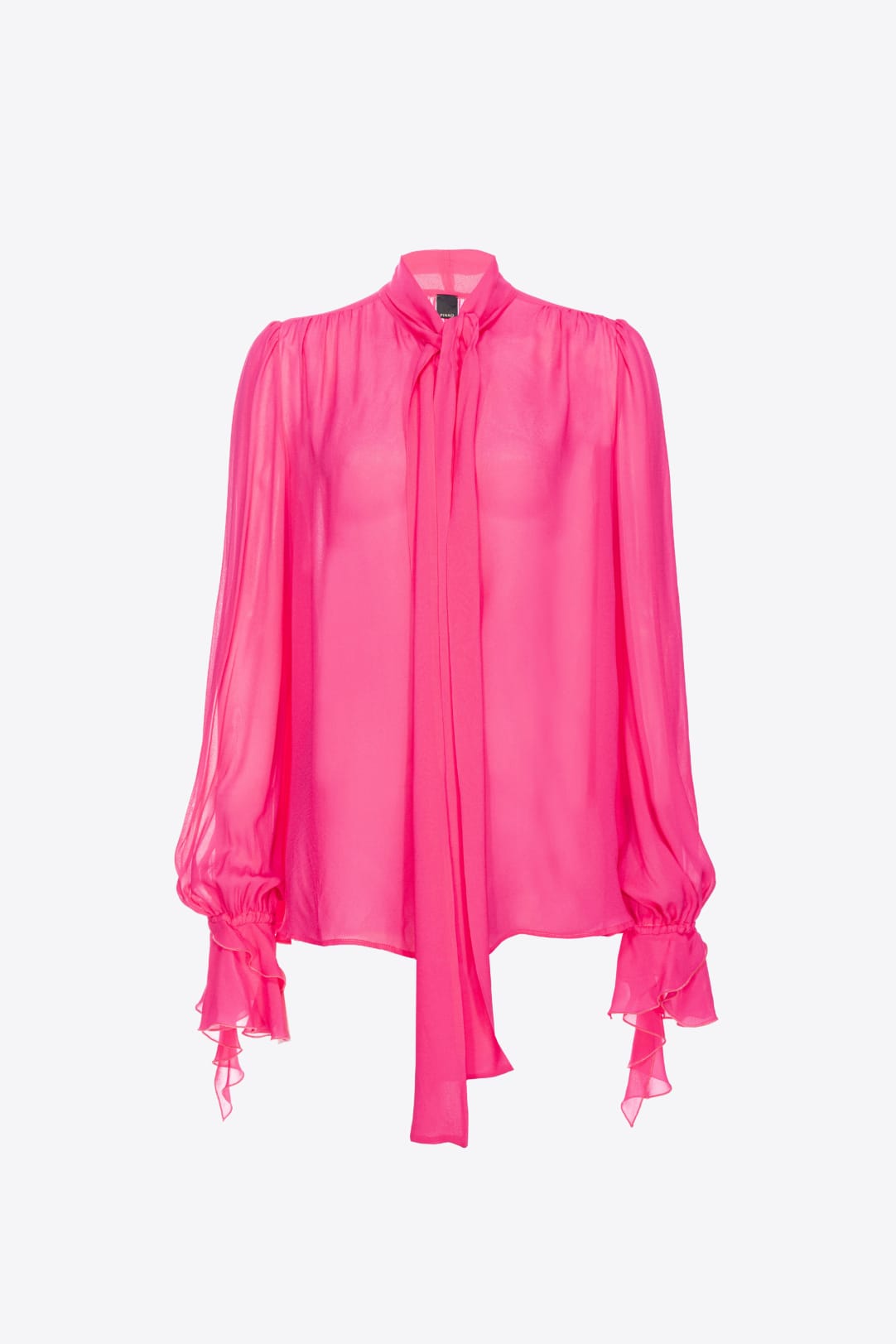 Blouse with bow and ruching PINKO Shop Online