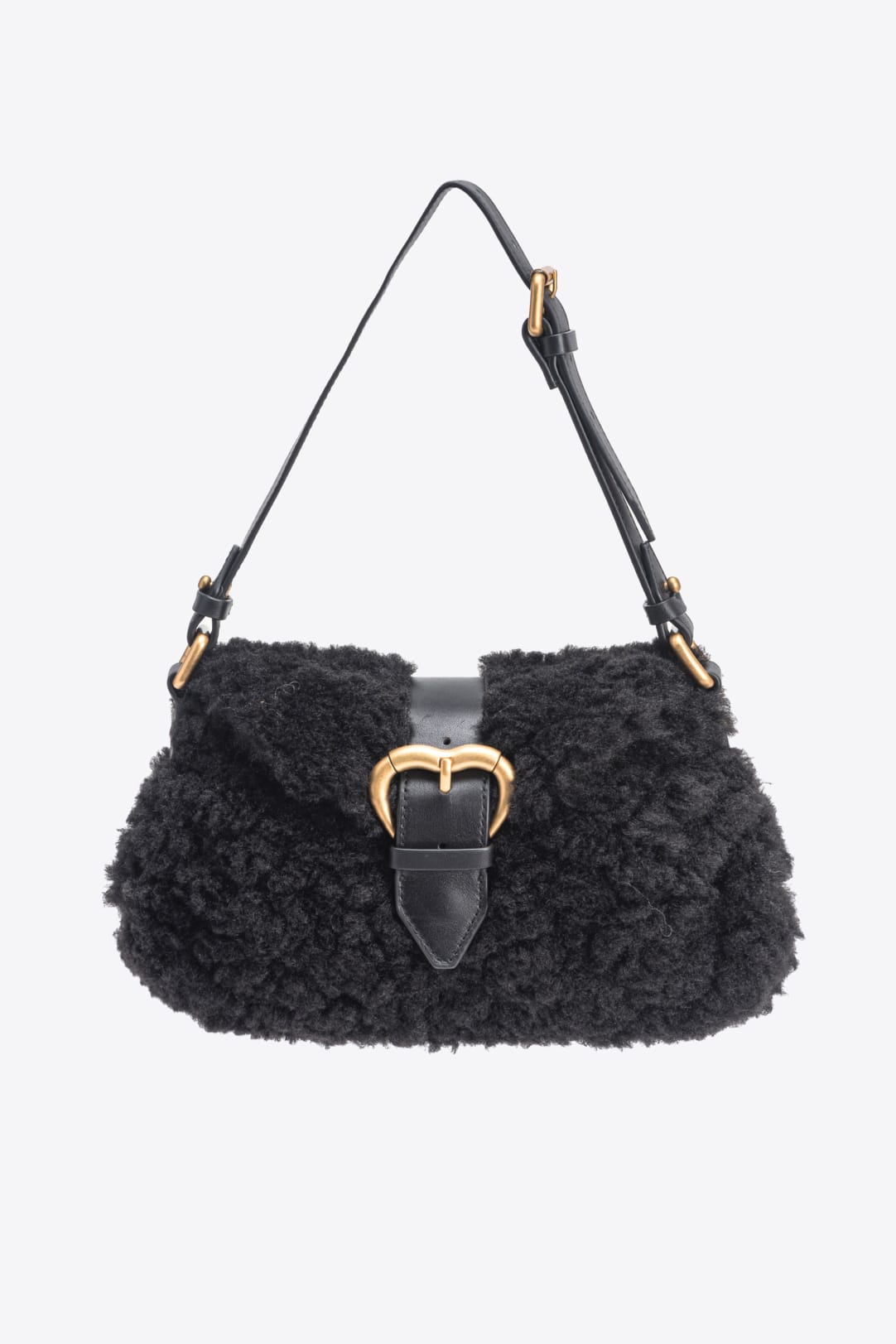 Mini fur bag top