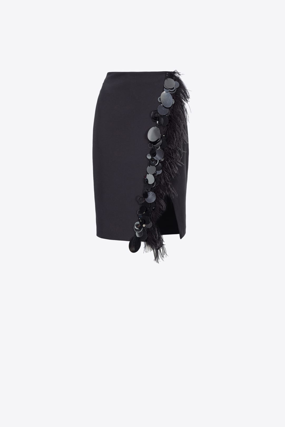 Feather skirt online best sale
