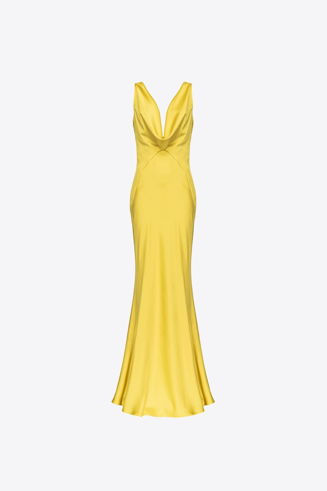 Robe longue en satin martel PINKO Ach te en ligne