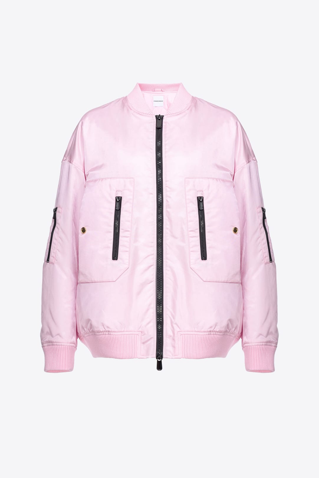 Technical satin bomber jacket PINKO Shop Online
