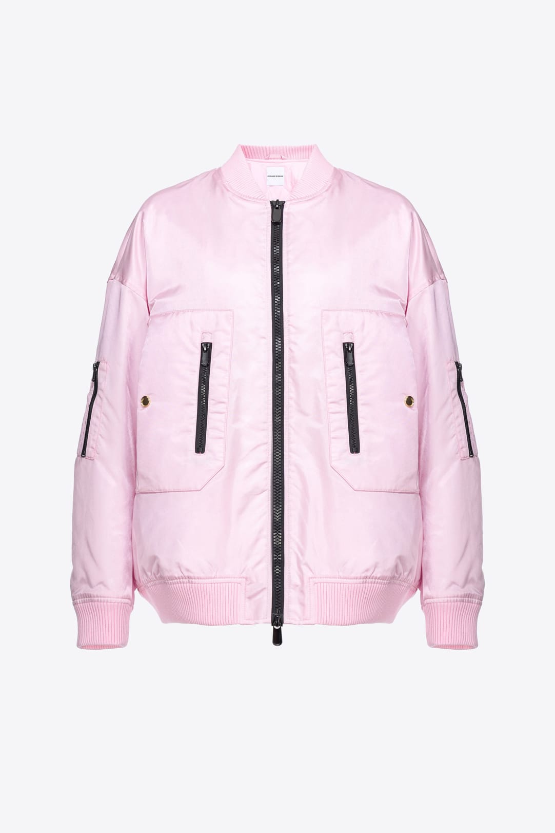 Technical satin bomber jacket PINKO → Shop Online