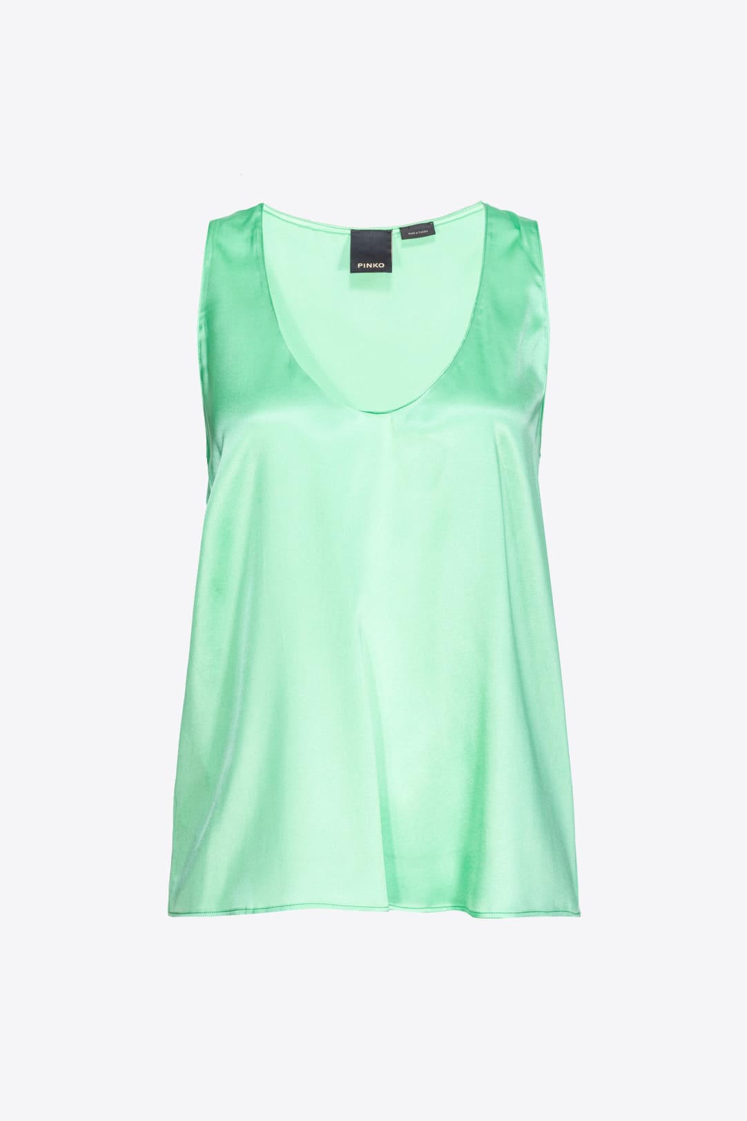 Stretch satin top store