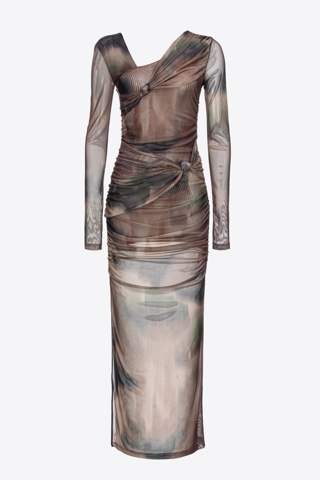 Pinko abito lungo tulle hotsell