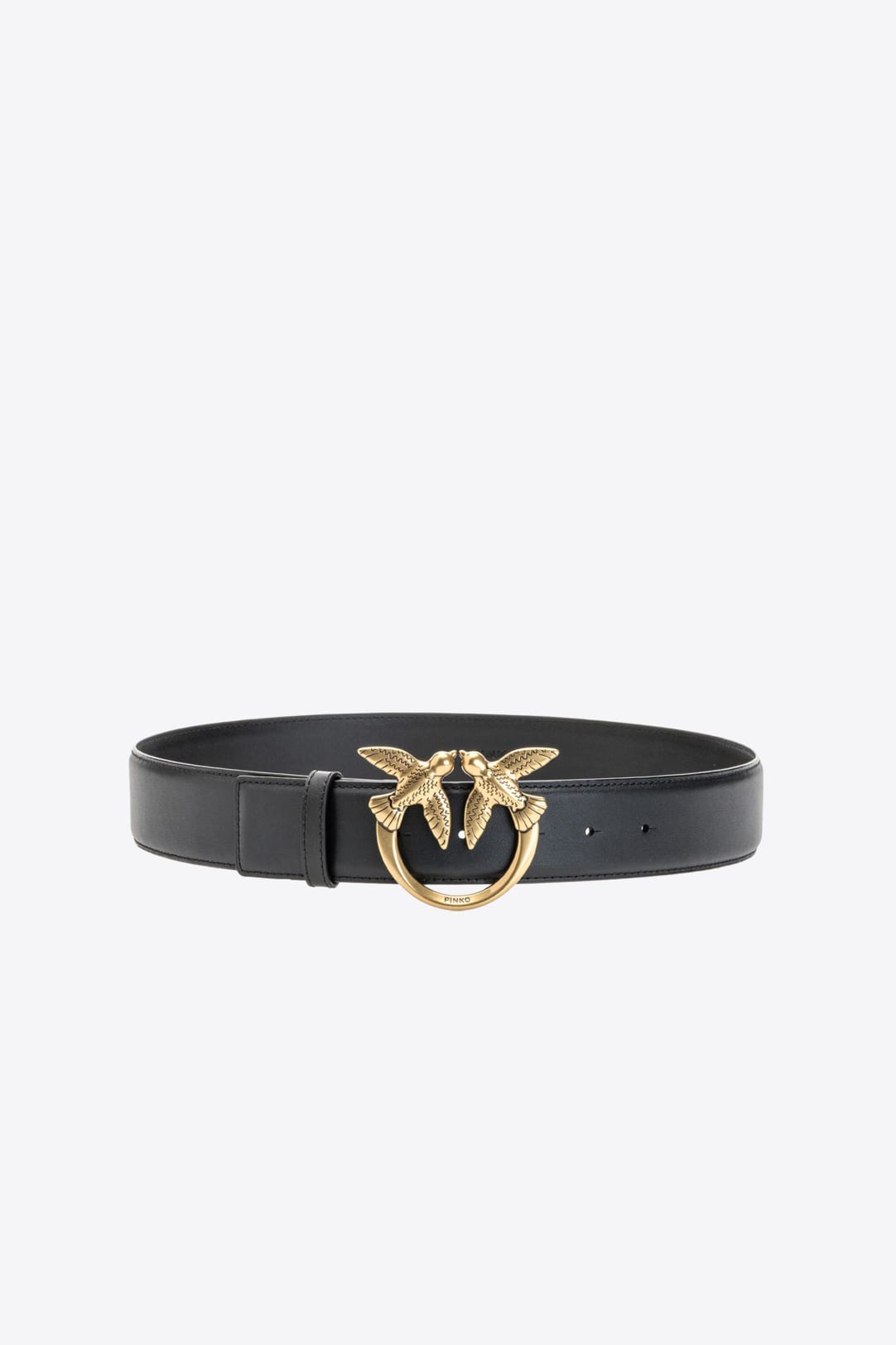 Ceinture Love Birds en cuir PINKO → Achète en ligne