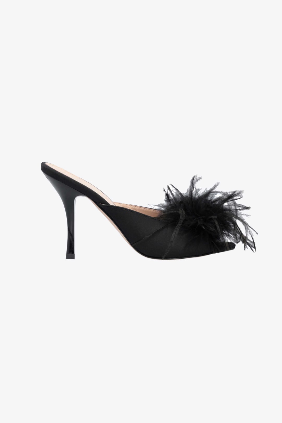 Mules plumes top