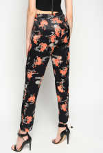 floral joggers