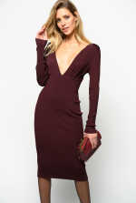 maglia scollata davanti