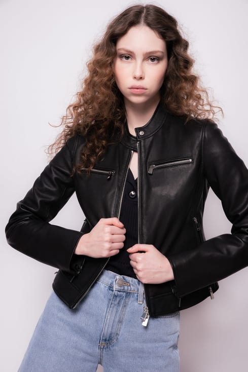 women's leather jackets