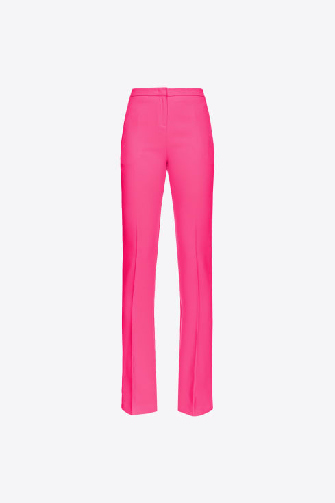Pants PINKO Woman color Pink