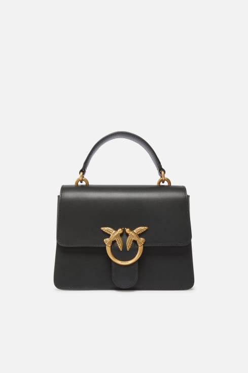 PINKO LOVE BELL CLASSIC bag - BLACK CALF price online