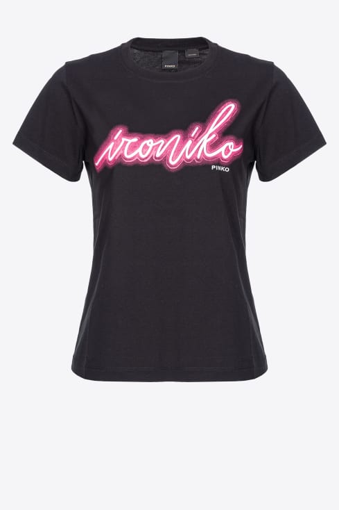 PINKO: Camiseta para mujer, Rosa  Camiseta Pinko 100355A13O en línea en