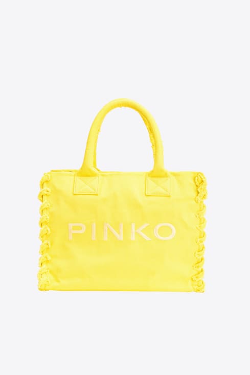 Tote Bags PINKO Woman color Green