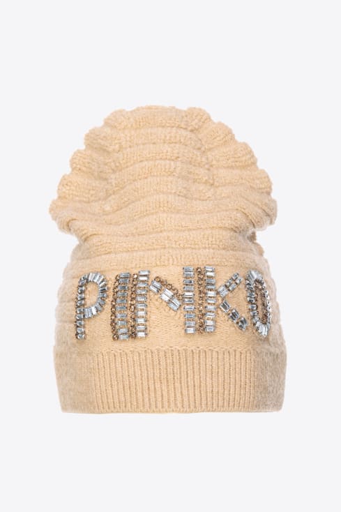 Pinko Lana Balaclava Rebajas - Gorros Mujer Negras