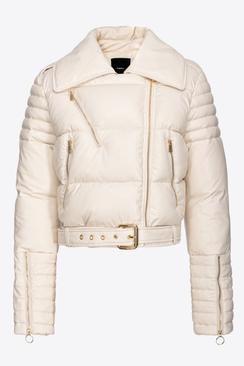 PINKO, Beige Women's Full-length Jacket