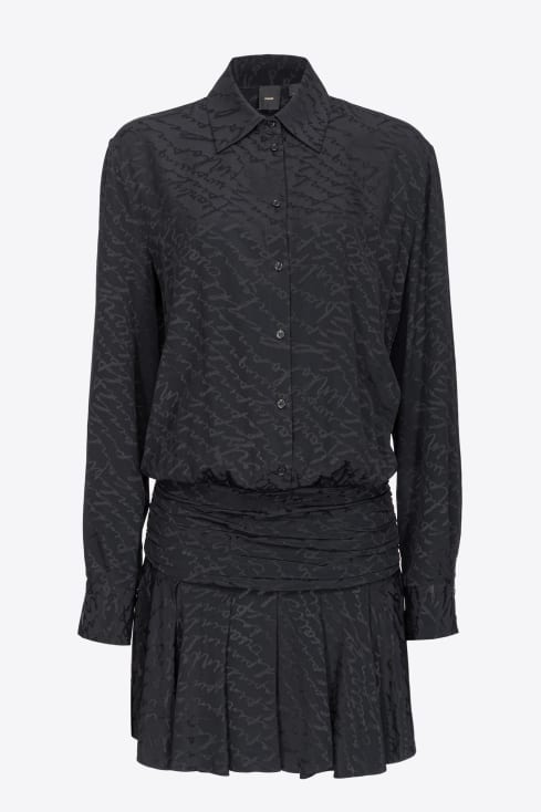 Cropped Monogram jacquard sweater PINKO → Shop Online