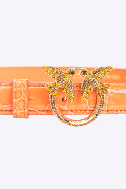 Belt PINKO Woman color Yellow