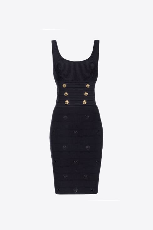 Pinko black dress sales