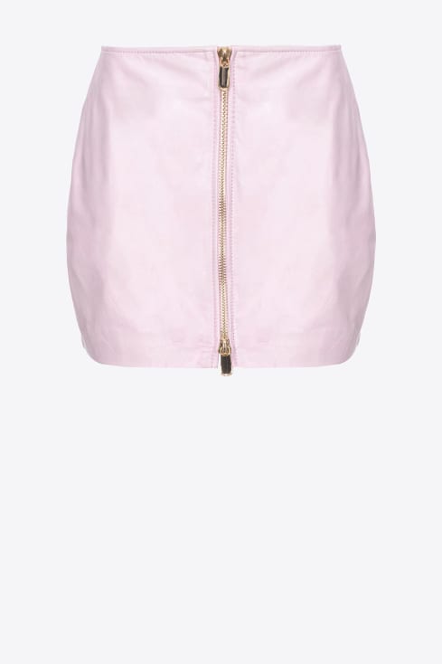Prescy Mini Skirt - Bouncle Double Pocket Front Tweed Skirt in Hot Pink