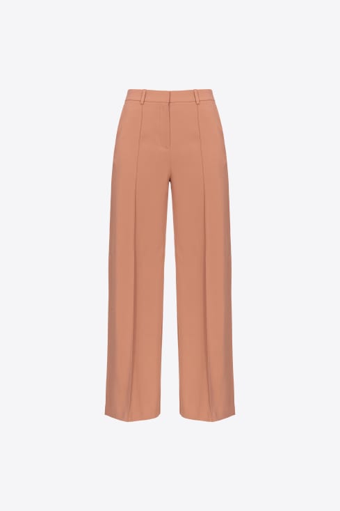 Pants PINKO Woman color Camel