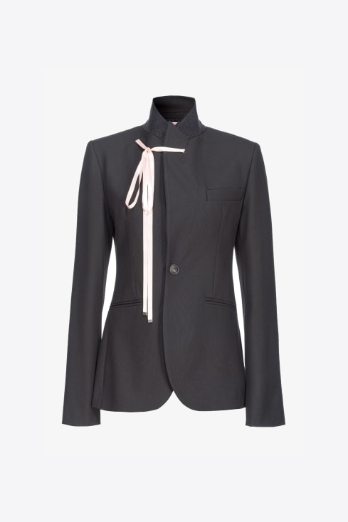 Pinko top black blazer