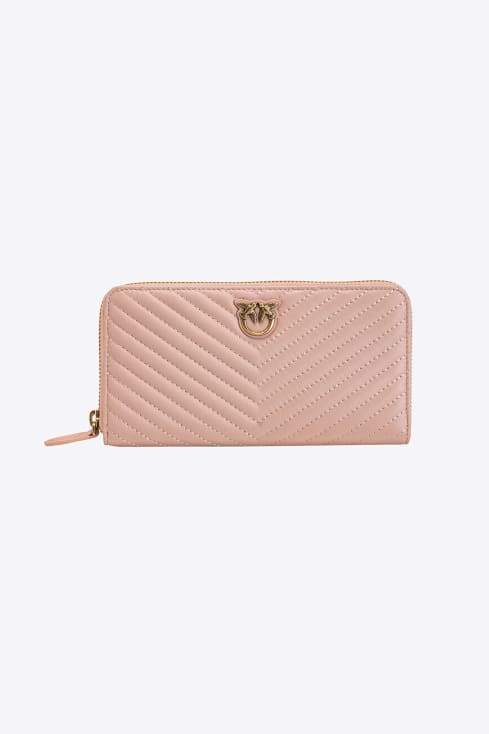 PINKO Women's Wallets → Leather, Shoulder and Zipped Wallets PINKO Women's Wallets → Leather, Shoulder and Zipped Wallets