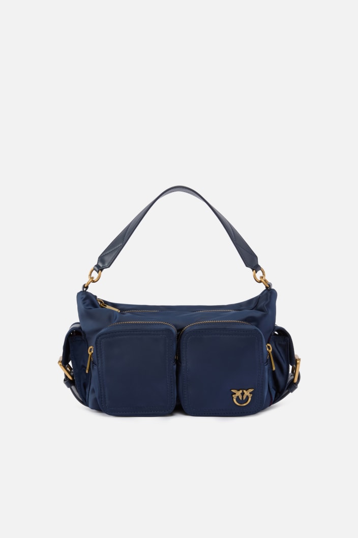 Camera Bag Media In Satin Con Logo Love Birds