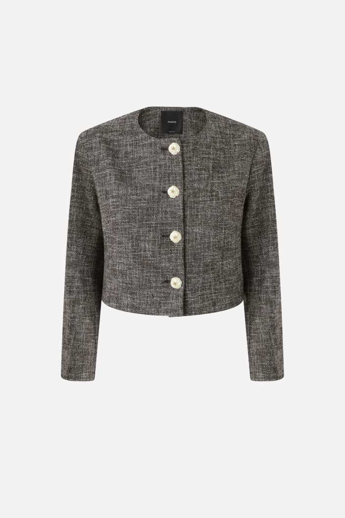 Veste Courte En Flanelle