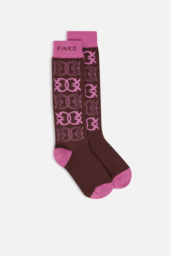 Носки С Фирменным Жаккардовым Узором